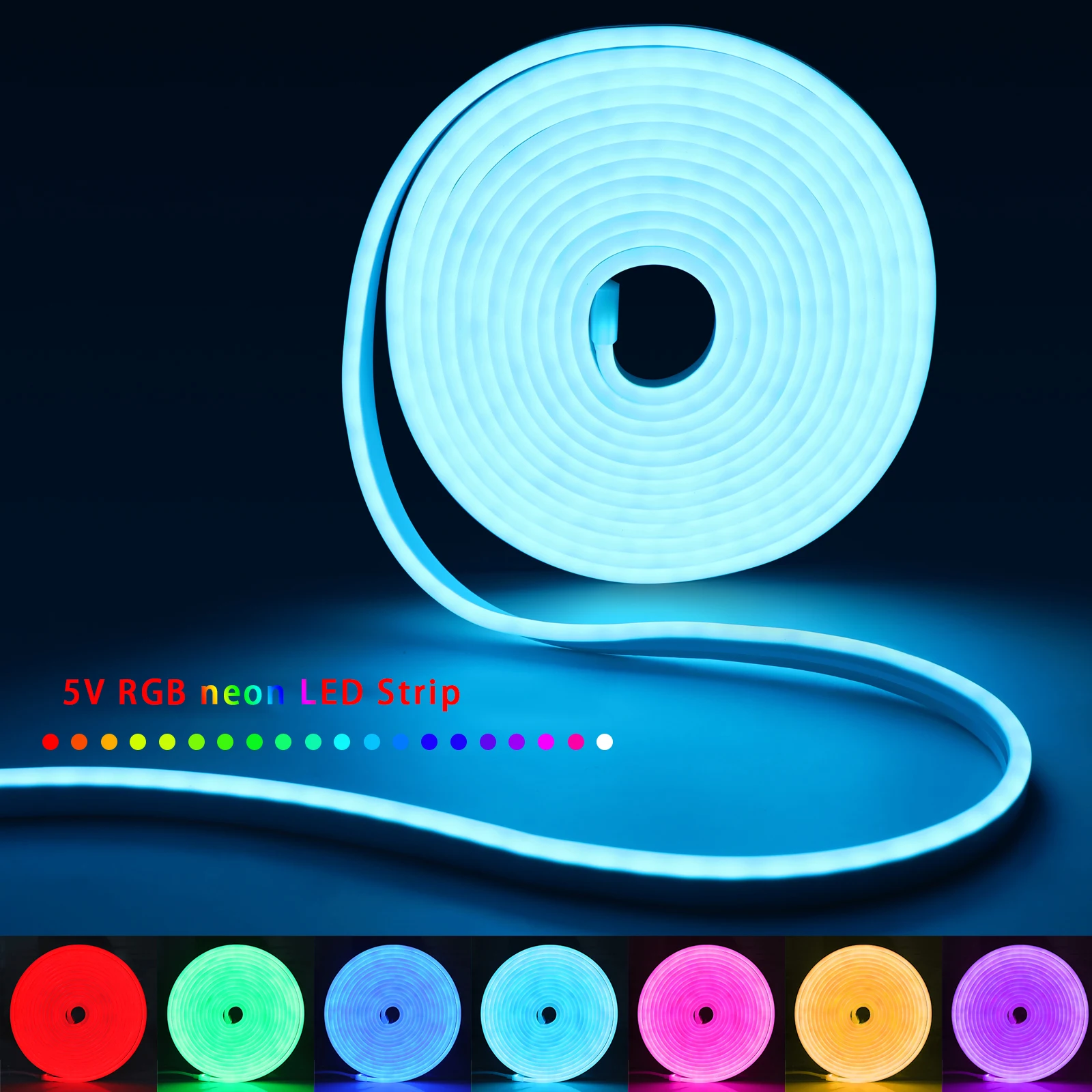1-5m RGB LED Neon Strip Light  - Lighting Decor For Room recension och pris